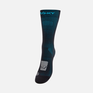 Floky Calza <b>Run</b> Up Medium Sports <b>Socks</b> Black/Turquoise XS-S 36-39 - Product Image 1