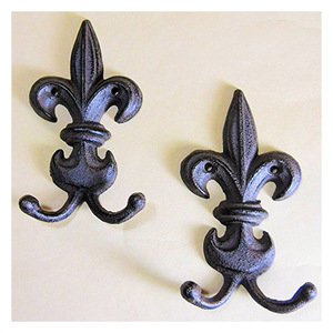 Vintage Metal Wall Mounted <b>Hook</b> Heavy-Duty Single Coat Hanger For Clothing Factory Direct Wrought Iron & Cast Iron <b>Hooks</b> 2026 - Product Image 1