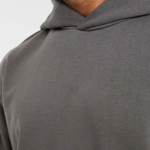 Sweats à capuche brodés de haute qualité sweat à capuche avec impression bouffante personnalisée pour hommes sweats surdimensionnés sweats à capuche vierges pour hommes - Product Image 2