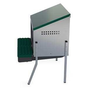 Des Champs MG02-L : <span class=keywords><strong>Abri</strong></span> pour <span class=keywords><strong>poules</strong></span> à double compartiment en acier galvanisé - Product Image 3
