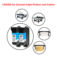 WECARE CAD 45A 51645A Reguläre Wiederaufbereitete Schwarze Patrone für HP45 Bekleidungs-CAD Tintenstrahldrucker & Flachbett-Schneideplotter