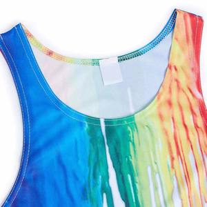 Polyester/coton, séchage rapide, écologique, motif à carreaux, coupe ajustée, débardeur personnalisé, impression personnalisée, débardeur sans manches pour homme - Product Image 5