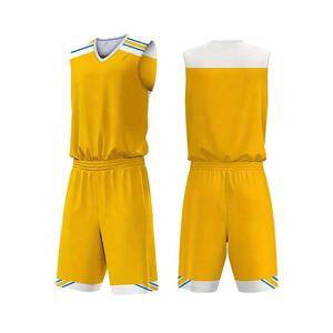 Uniforme de Baloncesto Personalizado con Nombre y Logotipo, Talla Grande, Ropa Deportiva Impresa, Camiseta/Pantalones Cortos Antibacterianos de Secado Rápido - Product Image 1