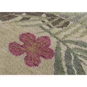 พรมขนสัตว์ลายดอกแพนซี่ถักมือหลายชั้นสำหรับใช้ในบ้าน-Lca-808 - Product Image 3