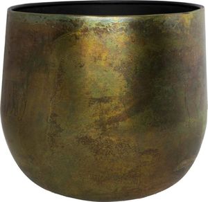 Vintage-style ornate metal iron flower <b>vases</b> with unique decorative patterns for stylish and elegant floral arrangements - Product Image 4
