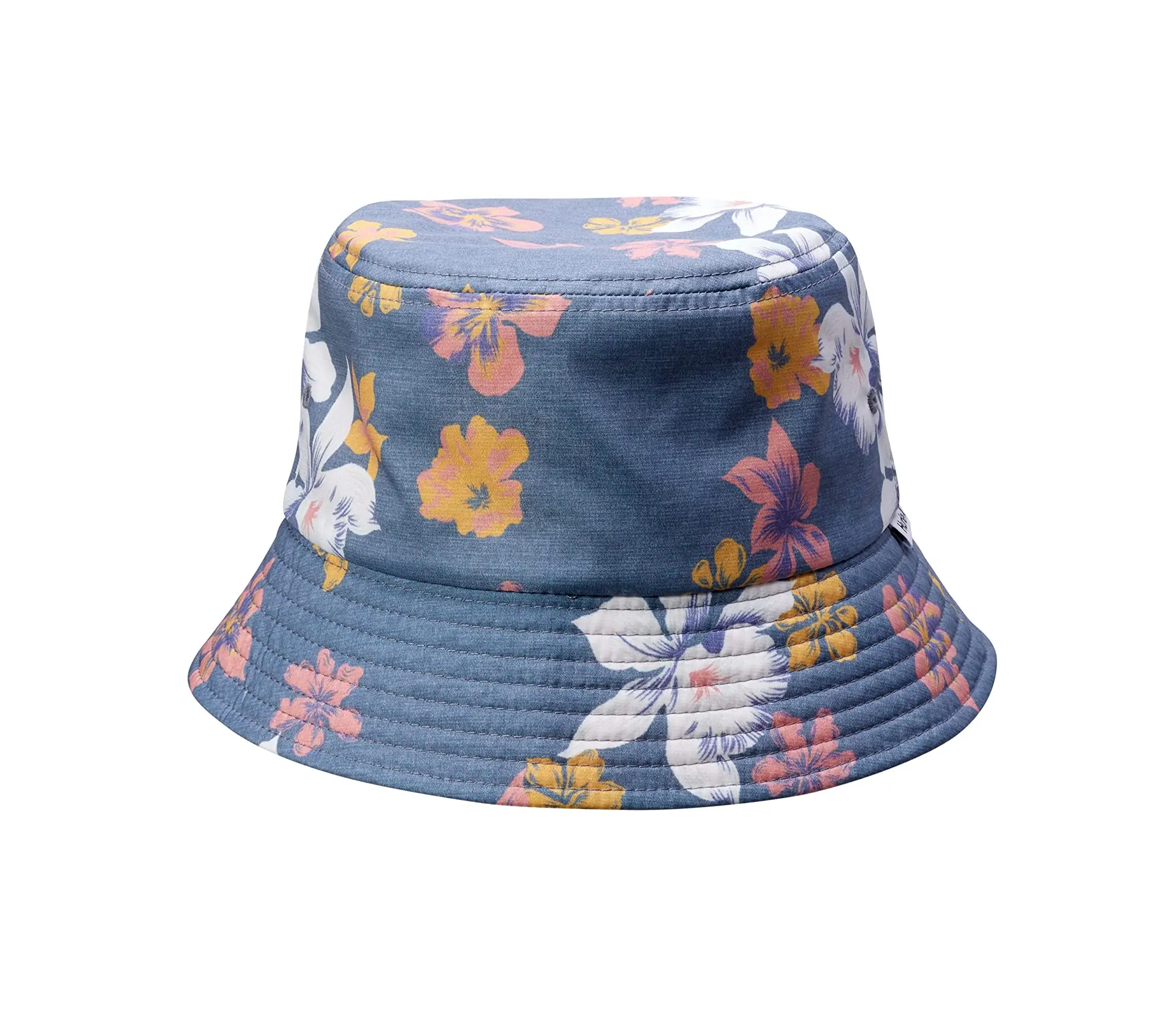 Chapeau seau à motif de fleurs sur toute la surface Impression par sublimation Sports Sun Outdoor Workout Custom Cotton Unisex Bucket Hats