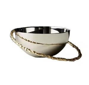 Tazón de Metal para Chocolate Más Vendido, Acabado Dorado, Hecho a Mano, Diseño de Diseñador, Tazón para Servir Frutos Secos, Tazón para Dulces para Fiestas, Duradero y Ecológico - Product Image 3