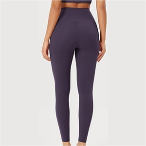 Venta al por mayor de cintura alta deporte Legging gimnasio Fitness Leggings pantalones de secado rápido Yoga para las mujeres - Product Image 2