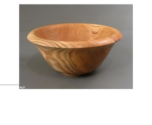 Bols en bois d'acacia brun faits à la main, logo personnalisé, style minimaliste écologique, utilisation hôtel/restauration/maison, en stock en provenance d'Inde - Product Image 3