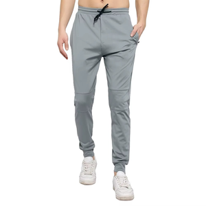 Calidad superior ligero alto hombres moda Joggers pantalones logotipo personalizado ropa deportiva Casual Regular Fit pantalones Unisex al por mayor - Product Image 1