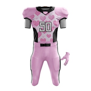 Uniforme de Fútbol Americano Personalizado al por Mayor de Alta Calidad con Impresión Digital, Transpirable, Manga Corta 2026 - Product Image 2