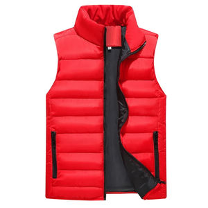 Custom OEM Printing/Embroidery Logo Sports Polyester Cotton Padding Puffer Vest Men's Vest & <b>waistcoats</b> breathable and durable - Product Image 6