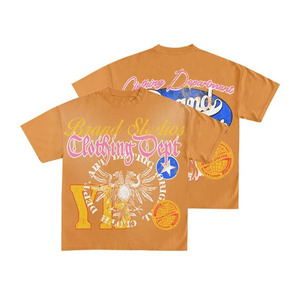 T-shirt d'impression personnalisée sérigraphie lourde 100% coton avec 200-300 g/m² T-shirts unisexes - Product Image 1