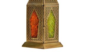 Lanterne marocaine en métal artisanale à forte demande, DE AARTICO, durable, élégante, décoration d'intérieur, ambiance festive, utilisation en intérieur - Product Image 4