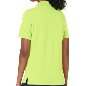 Haute qualité couleurs personnalisées femmes pour Polo T-Shirts Slim Golf pour Polo pour adultes décontracté sportif fille en gros blanc - Product Image 3