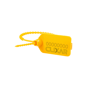 Sceau de sécurité inviolable Clixar BANKSEAL à serrage progressif avec insert métallique durable 209x20mm - Plage de température de -50°C à +75°C - Product Image 2