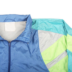 Chaqueta Cortavientos Vintage Informal para Hombre, Chaqueta Deportiva Anorak, Tejido de Poliéster Transpirable de Secado Rápido con Forro de Malla - Product Image 2