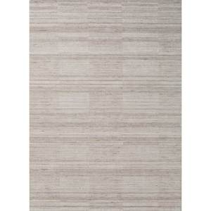 Alfombra de Lana Clásica a Rayas Azules Contour, Rectangular de 9x12, para Sala de Estar, Entrada, Pasillo, Modelo Hwl-292 para Adolescentes - Product Image 1