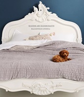 Großhandel Hochwertiges Modernes Luxuriöses Antikes Königliches Klappbares Vollholz-Bett mit Stauraum, Handgefertigt und Anpassbar, Rajasthan-Stil