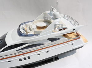 AZIMUT 80 CARAT-Modèle de bateau commercial en bois de haute qualité Style nautique Technique peinte Made in Vietnam - Product Image 5