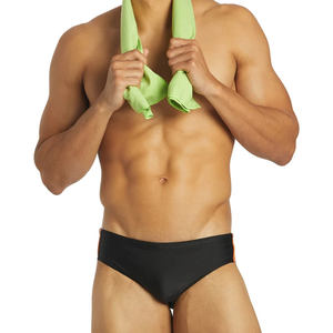 Shorts de Baño de Estilo Brief al por Mayor, Ajuste Moderno, Secado Rápido, Elásticos, Cómodos, Shorts de Baño Elásticos en Cuatro Direcciones para Entrenamiento - Product Image 5