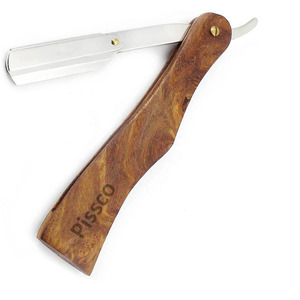 Direct Factory Pissco For Barber Shaving Knife for Beard Razor Straight Razor for Men Barber Straight <b>Edge</b> Razor - Product Image 1