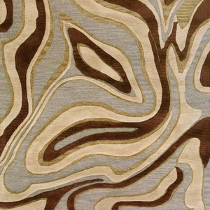 Multicolor Abstract Hand Tufted Area <b>Rug</b> Set - Product Image 1