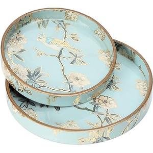 Plateau de service en bois émaillé au style classique, plateau de service intemporel pour la cuisine - Product Image 6