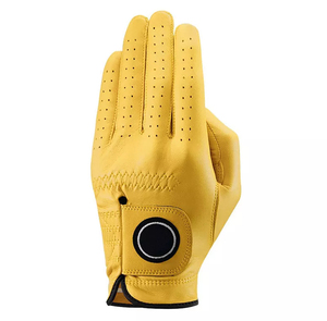 Guantes de Golf Premium 100% Cuero Cabretta para Hombre, Piel de Oveja, Agarre Duradero, Ligeros, Protección Solar, Correa Ajustable, Divertidos - Product Image 3