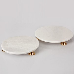 ถาดเสิร์ฟผลไม้ลายหินอ่อนสีเขียวทันสมัยถาดผลไม้ในครัว100ชิ้น - Product Image 5