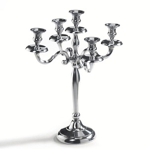 Aluminum <b>Candelabra</b> Handmade Antique Metal Decorative <b>Candelabra</b> for Wedding or Home Decoration - Product Image 4