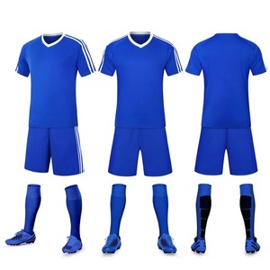 Maillot de football conception personnalisée ensemble complet uniforme de football pour les hommes de haute qualité jeunesse équipe de football France, maillots de football - Product Image 3