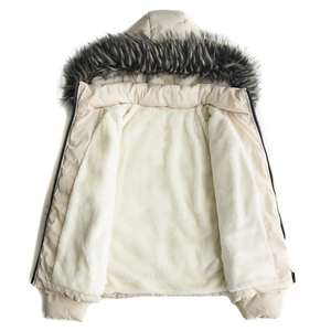 Doudoune femme décontracté Streetwear à manches longues fermeture éclair hiver court vers le bas recadrée doudoune - Product Image 4
