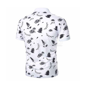 Camisetas Polo de golf con sublimación impresa con logotipo personalizado Camisetas Polo de golf con sublimación con estilo El mejor material al por mayor - Product Image 2