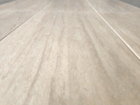 2024 Denizli Classique Lumière Travertin 1.5x30x60cm Veine Coupe Marbre Dalle Carreaux Brossé Moderne pour Intérieur/Extérieur Restaurants Hôtels