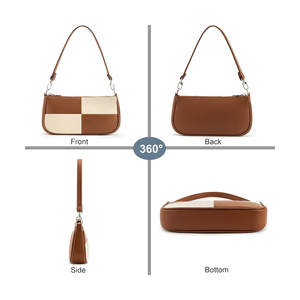 Sac à main fourre-tout pour femme en cuir brillant avec fermeture éclair, imperméable, de luxe et de haute qualité – Grande Vente - Product Image 3