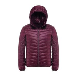 High Quality Lightweight Polyester Hooded Puffer <b>Jacket</b> <b>for</b> Men Stand Collar Quilted Winter Clothes - Product Image 2
