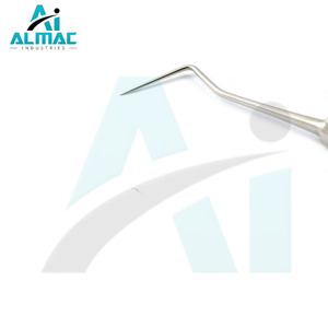 Sonda periodontal ALMAC, sonda de excavadora Dental de un solo extremo, instrumento quirúrgico Manual de acero inoxidable de alta calidad CE - Product Image 6