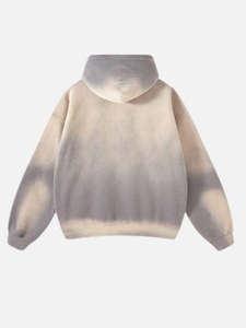 เสื้อฮู้ดแบบสวมหัวแนวสตรีทฮิปฮอป, เสื้อแจ็คเก็ตแบบสวมหัวเสื้อขนแกะมีฮู้ดเปิดไหล่ทรงหลวมสำหรับฤดูหนาว - Product Image 5