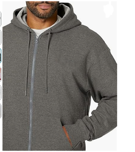 Sudaderas y sudaderas de invierno de punto para hombre de talla grande de Bangladesh Patrón sólido Anti-Shrink Anti-Arrugas Características sostenibles - Product Image 2