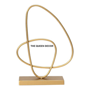 Escultura Decorativa de Acero Inoxidable, Diseño Artístico Moderno, Tema Animal, para el Hogar, Ideal para Regalo - Product Image 1