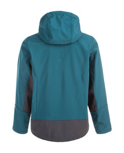 Veste d'extérieur personnalisée Softshell imperméable et respirante à col montant veste de sport d'automne pour hommes High Street écologique - Product Image 4