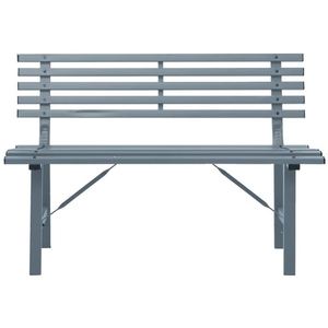 Grey Fancy Steel Outdoor <b>Bench</b> for Home Outdoor Furniture Sitting Chair General Place Patio Garden Park Made in India Wholesale - Product Image 1