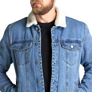 Chaqueta Vaquera para Hombre con Diseño de Logotipo Personalizado, Venta Directa de Fábrica, Chaqueta Vaquera de Manga Larga para Hombre de Primera Calidad y Cómoda - Product Image 4