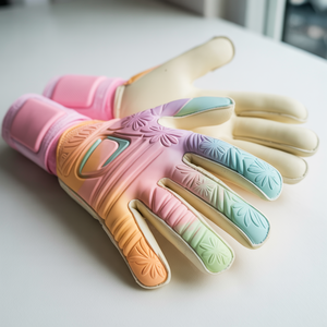 Guantes de Portero de Cuero con Diseño Personalizado, Guantes de Portero de Cuero con Etiqueta Privada para Deportes al Aire Libre - Product Image 2