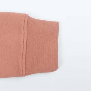 Best Selling Customized Logo Design Casual Solid Knitted <b>Women's</b> Hoodie with Zipper <b>Long</b> Sleeves Winter Cotton Wholesale - Product Image 4