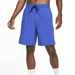 Pantalones cortos deportivos informales de verano para hombre con malla de secado rápido cintura media para correr y entrenar abertura lateral para uso en el gimnasio - Product Image 1