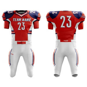 ชุดอเมริกันฟุตบอลแบบใหม่มาถึงแล้ว ราคาดีที่สุด คุณภาพทนทาน ดีไซน์เฉพาะตัว ชุดอเมริกันฟุตบอลสั่งทำได้ - Product Image 1