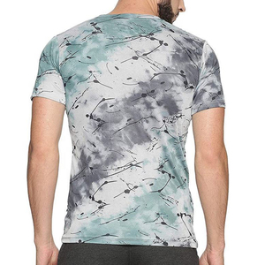 Top Trending High Street Solid Pattern Camiseta para hombre Cómodo transpirable Diseño ajustado con logotipo personalizado Venta caliente de punto - Product Image 3