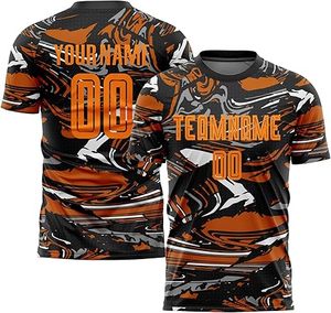 ชุดฟุตบอลดีไซน์ล่าสุด โพลีเอสเตอร์ 100% สไตล์ใหม่สำหรับผู้ใหญ่ รับสั่งทำโลโก้ แห้งเร็ว ระบายอากาศได้ดี คุณภาพสูง - Product Image 4